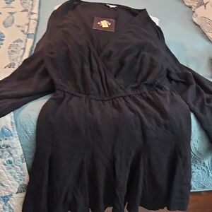 Ava & Viv Black Long Sleeve Dress